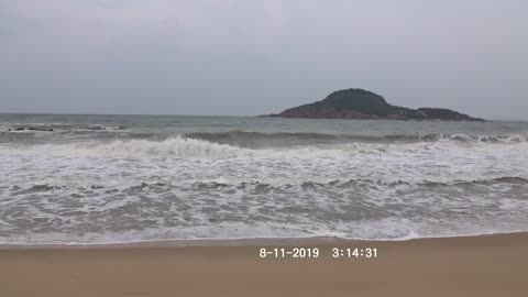 Beach to catch storm