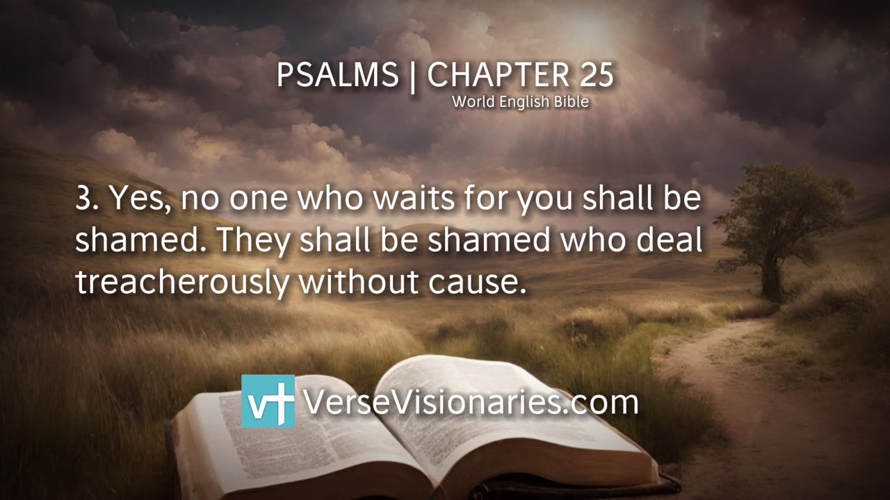 Psalms Chapter 25 | World English Bible