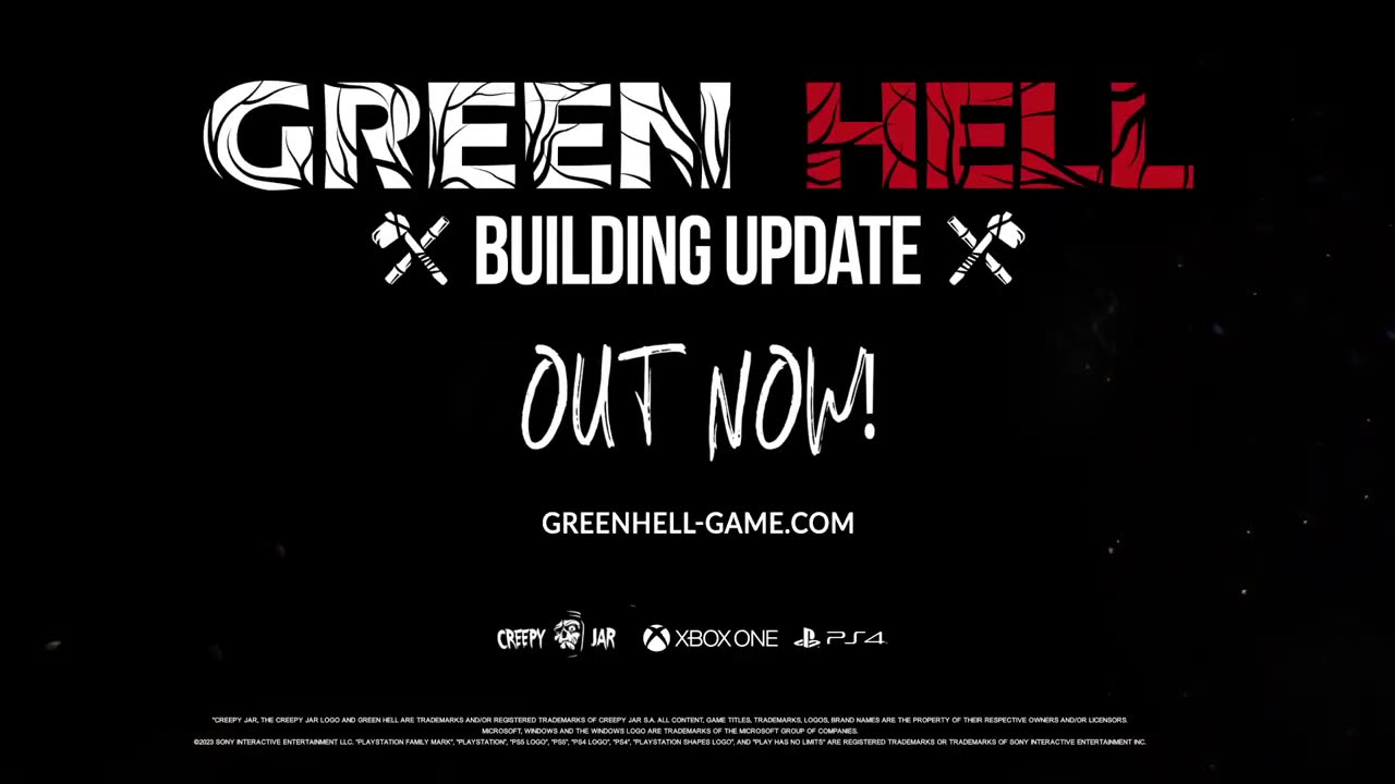 Green Hell - Official Building Update Consoles Launch Trailer