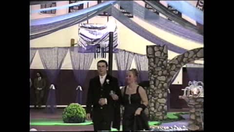 2000-01 WPHS Vids 124 Prom 090 Grand March Couple 63 by Glenn Strader