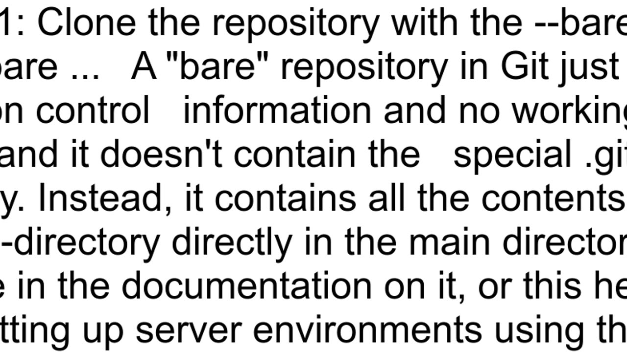 Cloning Reading only history log of a git repository