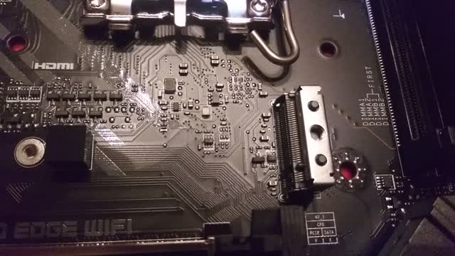 SSD NVMe Installation