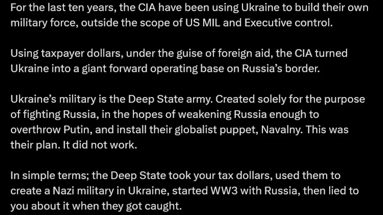 Clandestine - Nazi Military in Ukraine built & paid for by American taxpayers