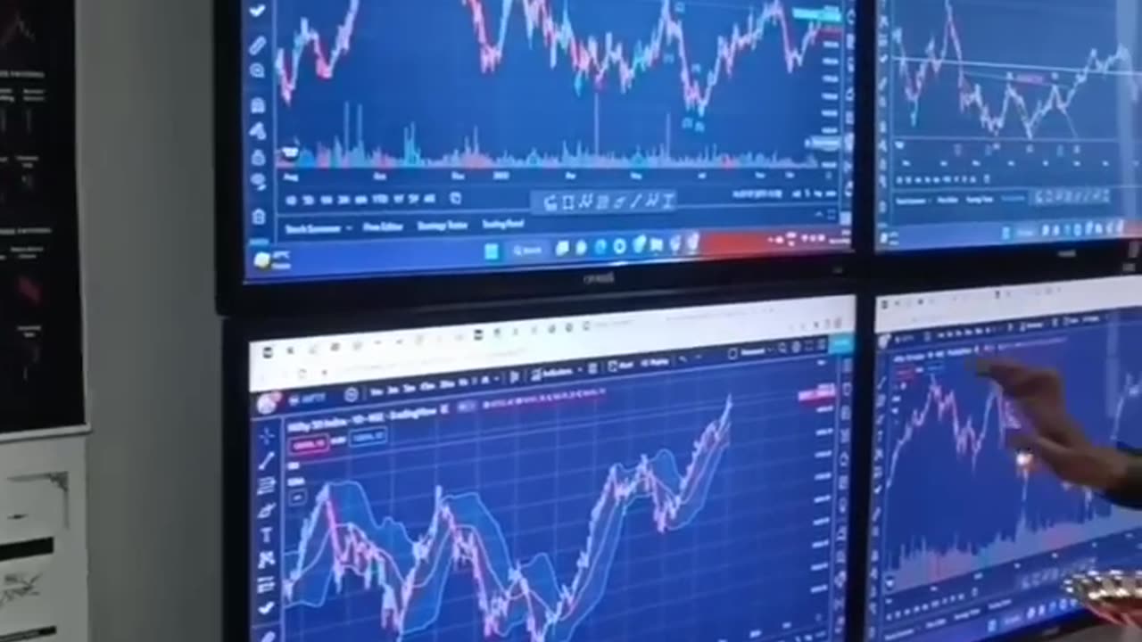 Female successful trader