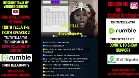 POLYGODDESS READS THE DNA RESULTS AFTER WAITING 2 GET TO A BOX