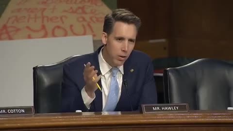 Josh Hawley transphobic for questioning whether men can give birth
