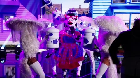 Cow Performs _Bones_ By Imagine Dragons _ Masked Singer _ S10 E1