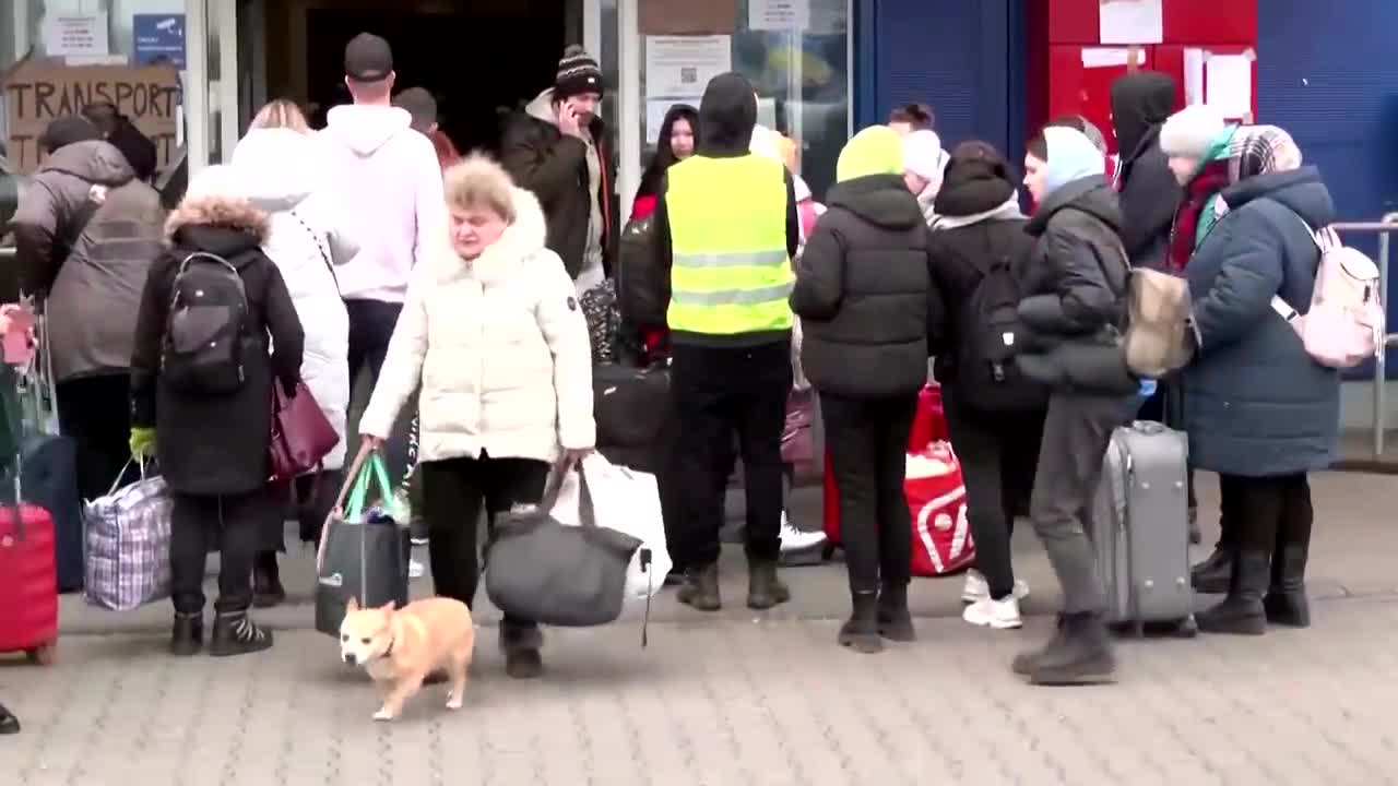 Inside Poland's Przemysl camp for Ukrainian refugees