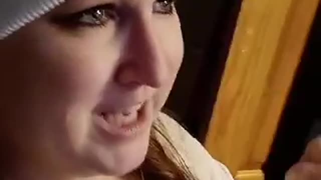 My Daughter's reaction when the Bengals WON!