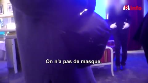 La bourgeoisie sabre le champagne dans des restaurants clandestins