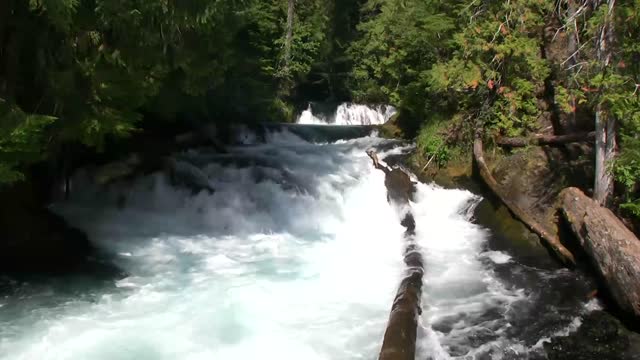 3-Hour Video of a Mountain River Relaxation