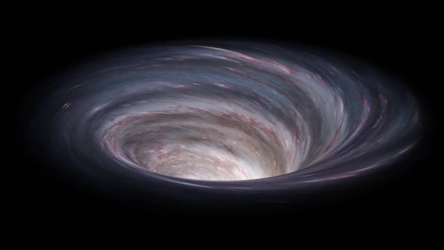 Wormhole Black Hole Galaxy Spiral