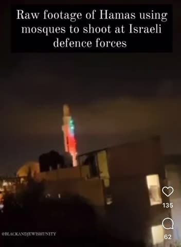 Hamas caught shooting from mosque tower