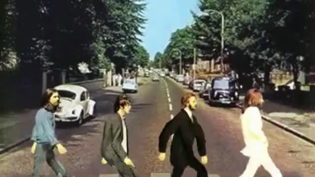 Beatles Abbey Road Silly Walks #Shorts