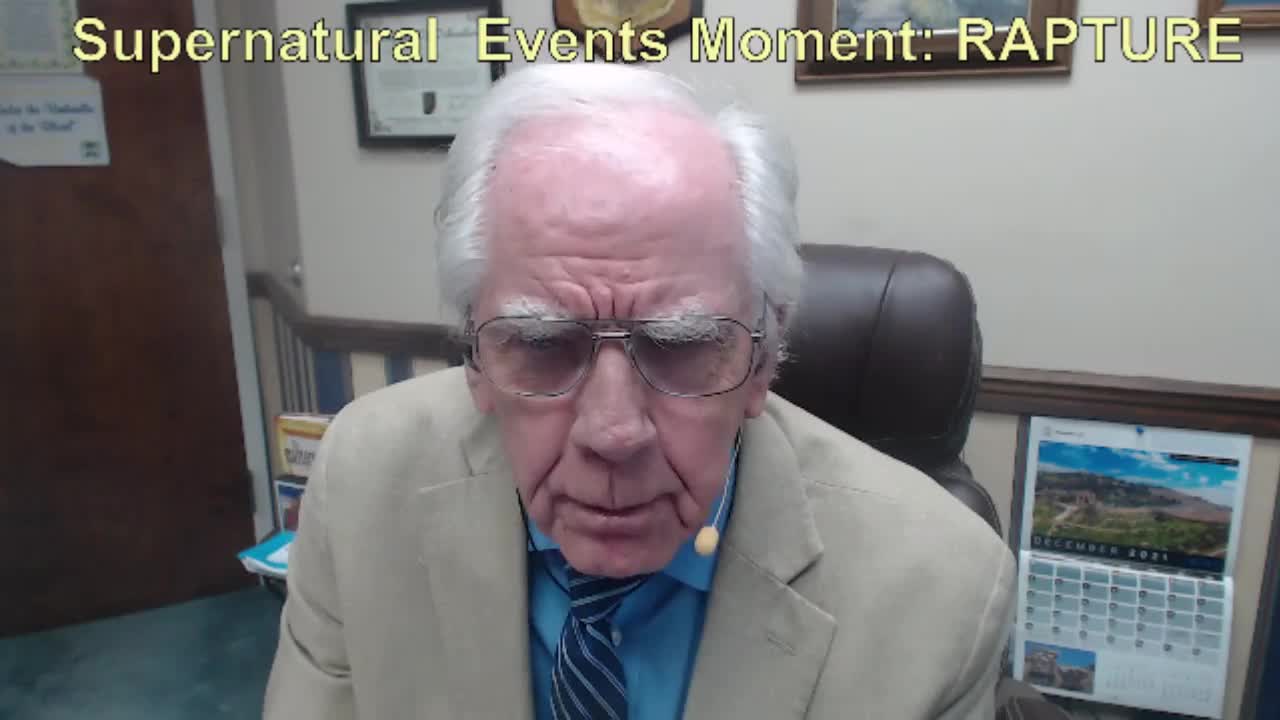 Supernatural Events at the moment of the Rapture