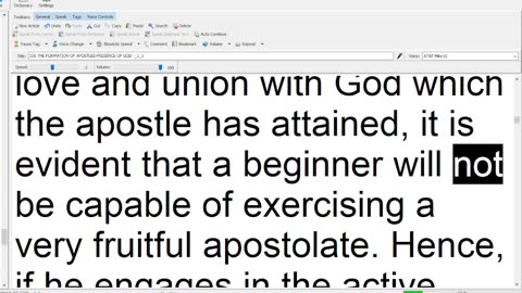 330 THE FORMATION OF APOSTLES