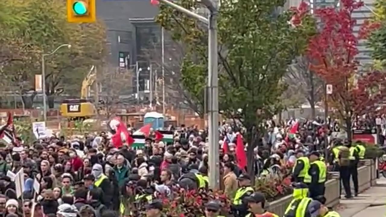 Rally in Toronto demanding end to Siege of Gaza