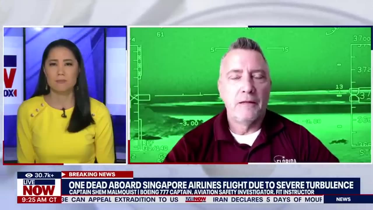 Another Boeing plane emergency_ Singapore flight plummets, turbulence kills one _ LiveNOW from FOX