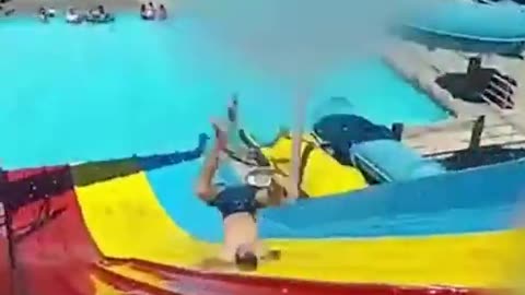 Crazy water slides gone wrong