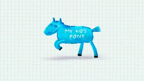 My kids horse