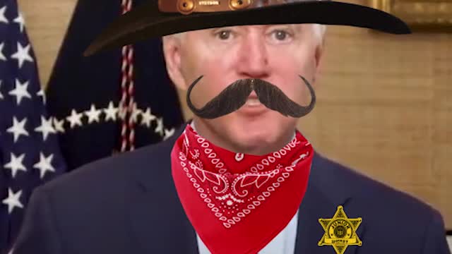 Why Is Joe Talking Like John Wayne Again??