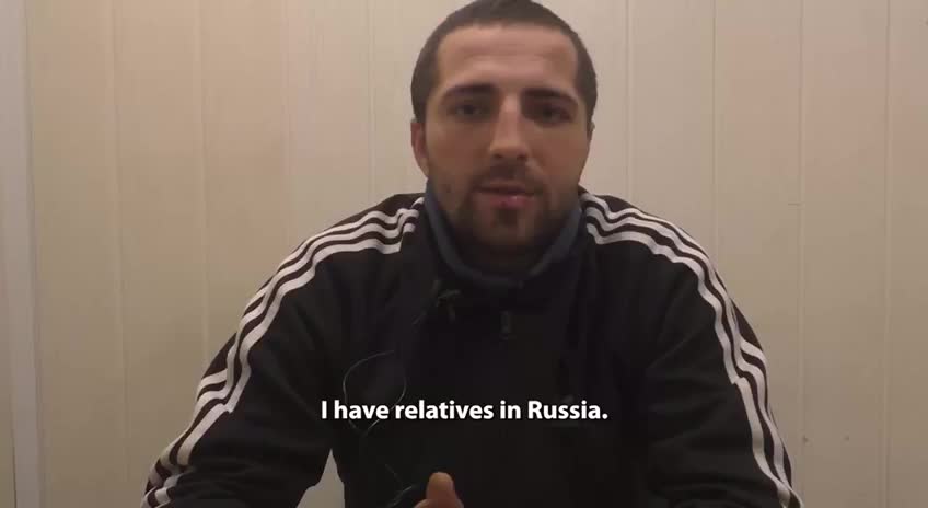 This captured Aidar fighter repeats everything a captured soldier should say