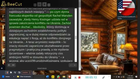 28 maja 2022 ❌WDIM❌ Henry Kissinger ogłosił „ Ukraina wrogiem ludu ” ❌ AUDIO...👉 10 MIN PO POLSKU