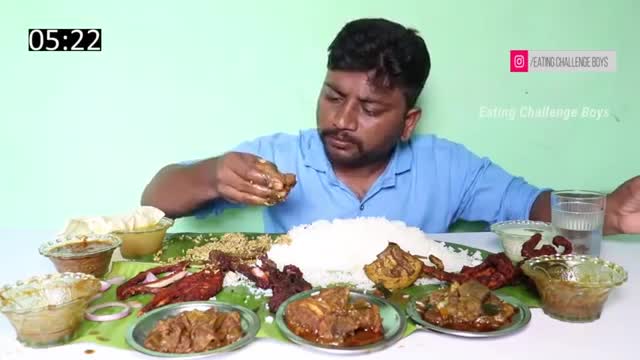 Massive Indian Food Challenge _ Eating Challenge