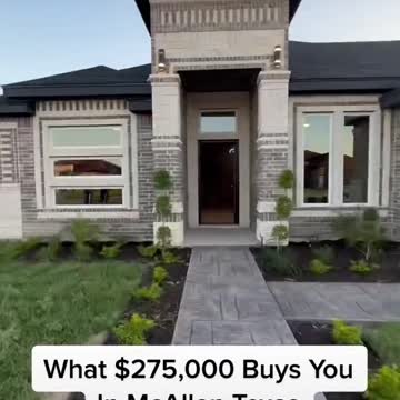 How much Home you get for $275k in McAlllen Texas