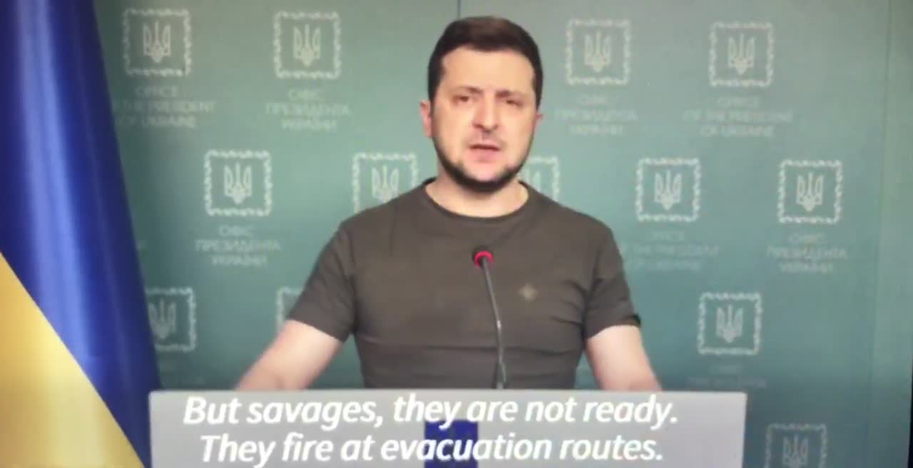 The Ukraine’s zelensky about the unkept promises by west