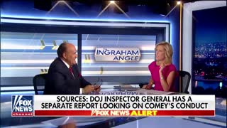 Giuliani Unloads on the Explosive IG Report on Comey's Handling of Russia Probe