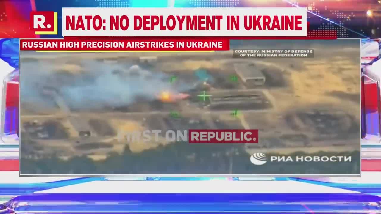 Russia-Ukraine War- Russian Defence Min Releases Video of High Precision Airstrike on Ukraine