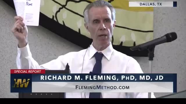 Dr. Fleming proof of covid vaccinated shedding