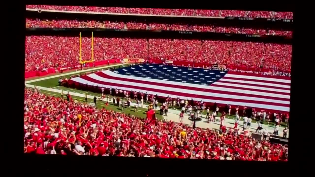 9-11-11 Arrowhead Stadium National Anthem David