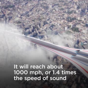 NASA's Super-Quiet Supersonic Airplane