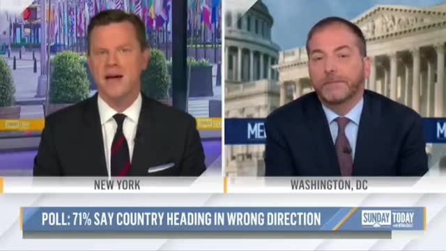 71% of Americans say country moving in the wrong direction- new poll.