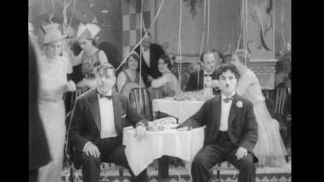 Charlie Chaplin - spaghetti