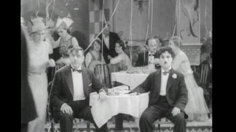 Charlie Chaplin - spaghetti