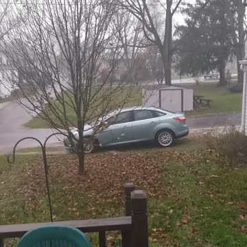 Canal Fulton Ohio November 15 2020 High Winds