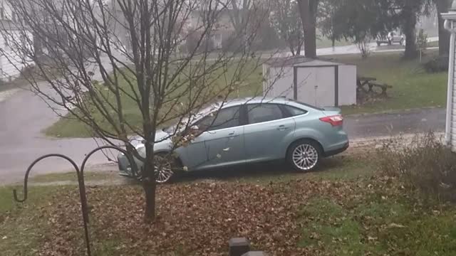 Canal Fulton Ohio November 15 2020 High Winds