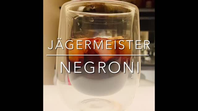 Jägermeister Negroni