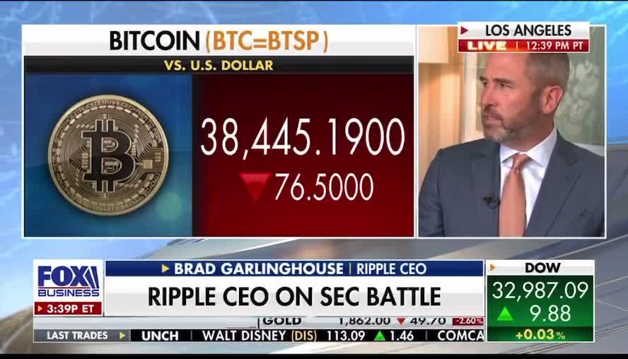 CEO of Ripple Brad Garlinghouse responds to Warren Buffett calling Bitcoin a fraud