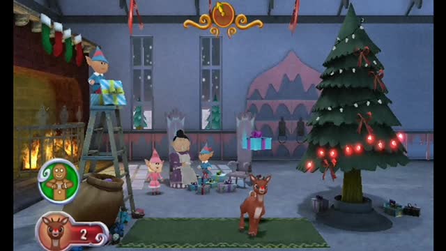 Rudolph the Red Nosed Reindeer Wii Complete Game