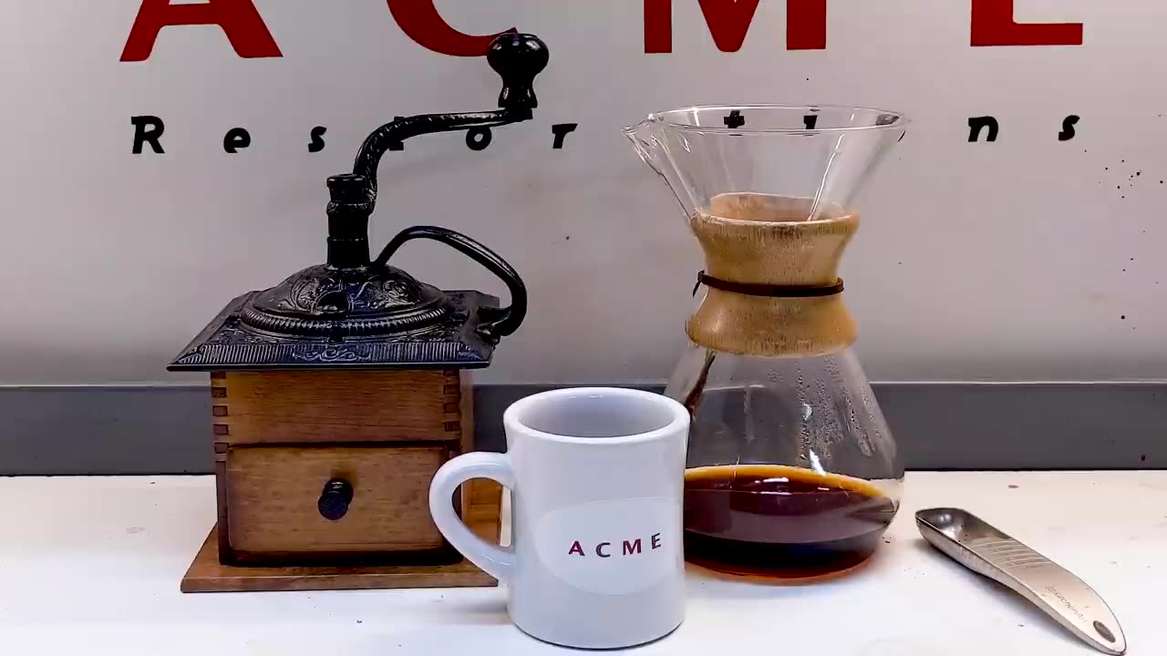 130 Year Old Coffee Mill Restoration --- AF inventions