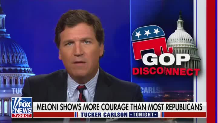 Tucker Carlson Hits GOP Commitment to America