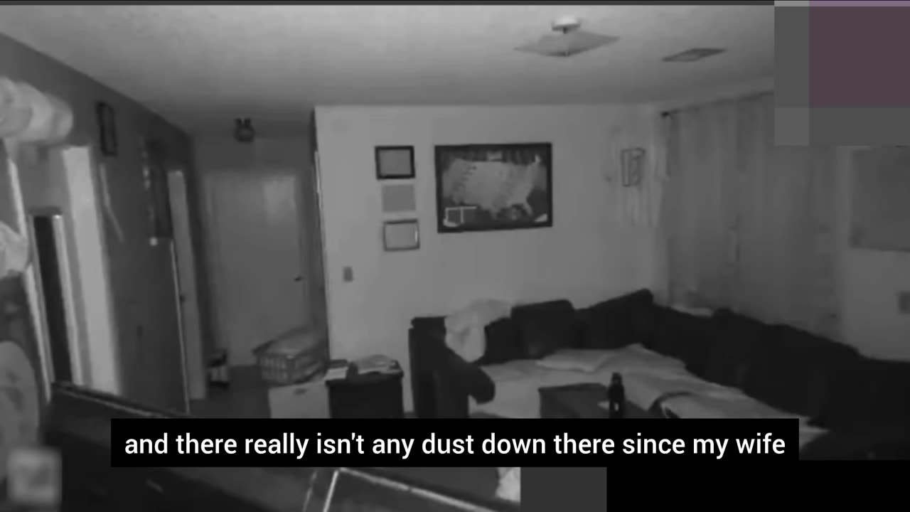 HOME SECURITY CAMERA RECORDS ORBS