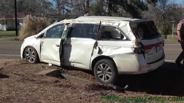 DRIVER ROLLS VEHICLE, ALCOHOL SUSPECTED, BIG SANDY TEXAS, 03/02/21...