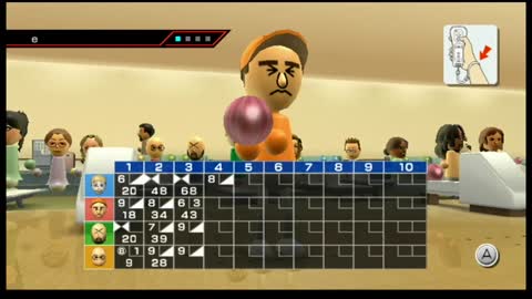 Wii Sports Bowling Game20 Part1