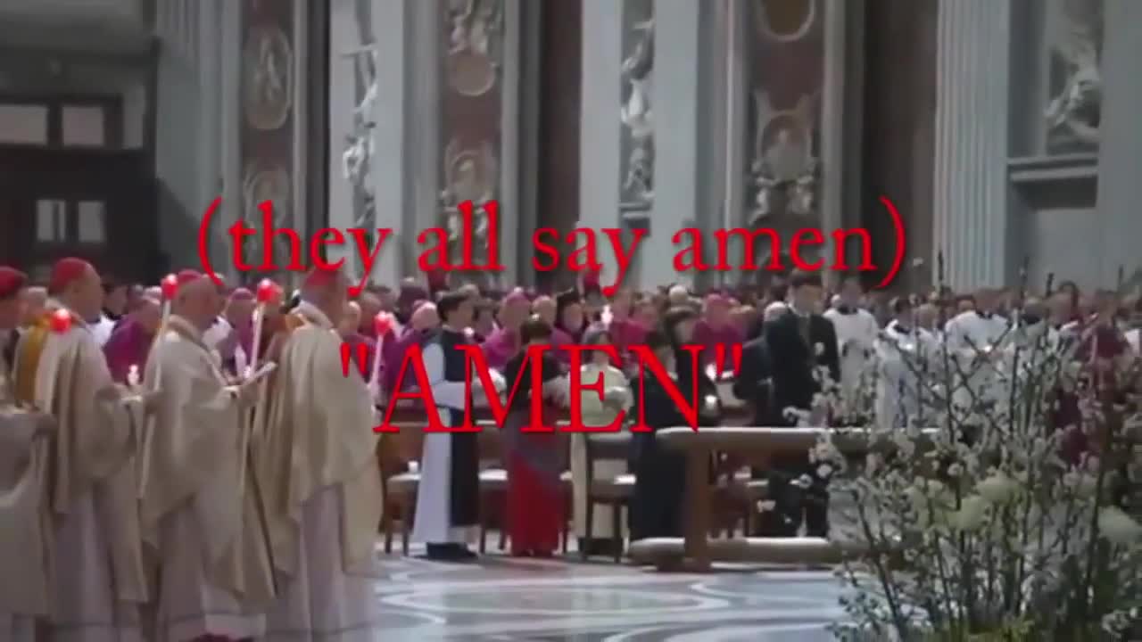 LEAKED VATICAN RITUAL