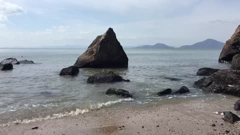 The sound of waves in Korea